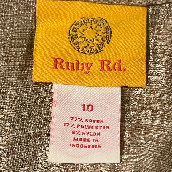 Ruby Rd Metallic Women's Jacket - Picture 9 of 12